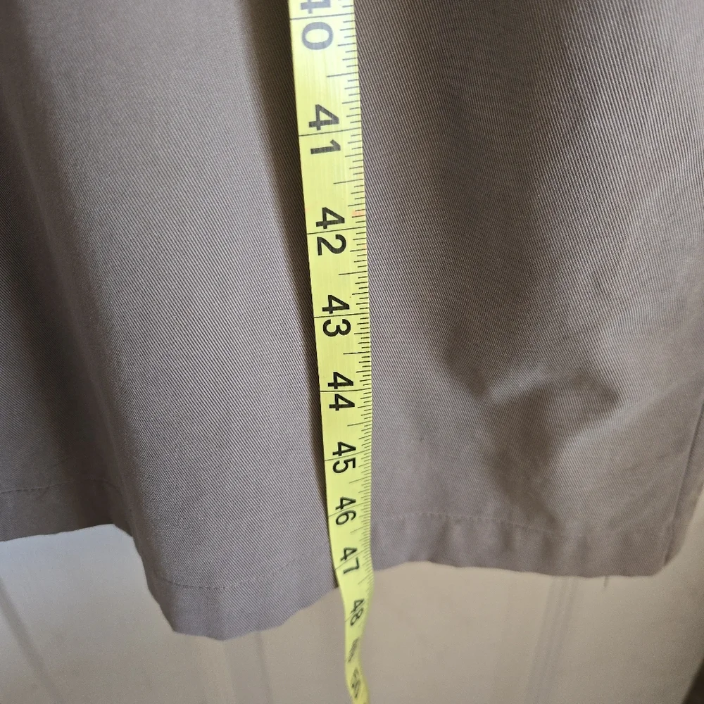 Vintage RALPH Ralph Lauren Trench Coat Mens 42R Brown Wool Liner Overcoat Preppy